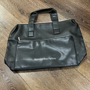 NWOT Mercedes Benz parfum bag Black
